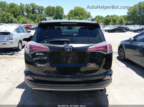 JTMRJREV5JD207913 2018 TOYOTA RAV4 HYBRID Black 