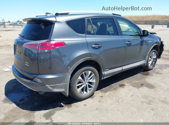 JTMRJREV6GD005977 2016 TOYOTA RAV4 HYBRID Gray Tył prawy