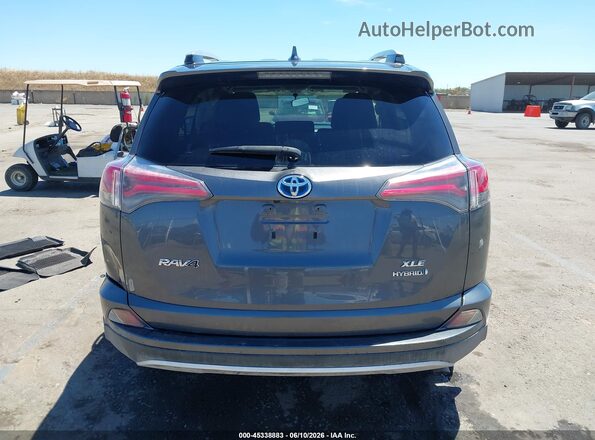 JTMRJREV6GD005977 2016 TOYOTA RAV4 HYBRID Gray 