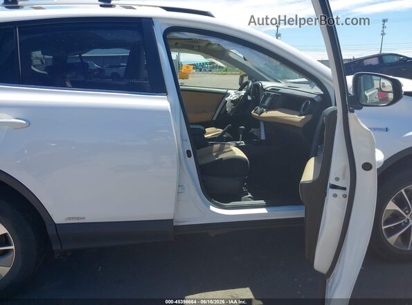 JTMRJREV6GD057609 2016 TOYOTA RAV4 HYBRID White Սալոնի դիմացի տեսք