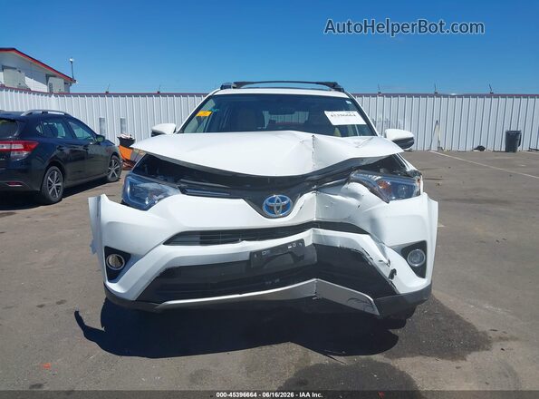 JTMRJREV6GD057609 2016 TOYOTA RAV4 HYBRID White Դիմացի տեսք