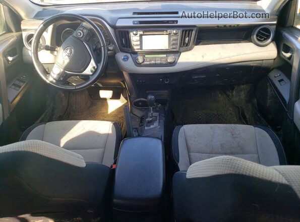 JTMRJREV6JD248583 2018 TOYOTA RAV4 Gray Առջևի վահանակի տեսք