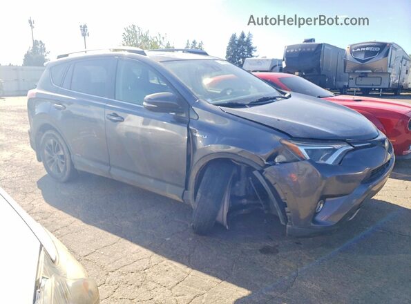 JTMRJREV6JD248583 2018 TOYOTA RAV4 Gray Առջևի աջ
