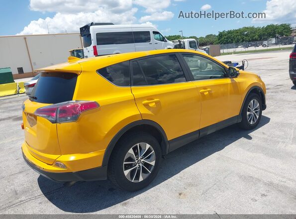 JTMRJREV6JD249362 2018 TOYOTA RAV4 HYBRID Yellow Rear right