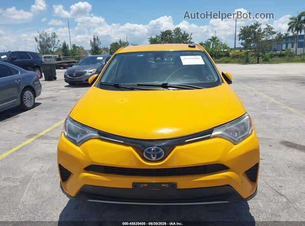 JTMRJREV6JD249362 2018 TOYOTA RAV4 HYBRID Yellow 