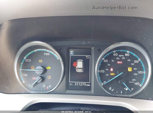 JTMRJREV7GD000514 2016 TOYOTA RAV4 HYBRID Gray Widok tylnych siedzeń