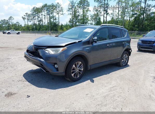 JTMRJREV7GD000514 2016 TOYOTA RAV4 HYBRID Gray Przód lewy