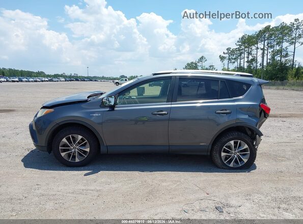 JTMRJREV7GD000514 2016 TOYOTA RAV4 HYBRID Gray Widok wnętrza 360 stopni