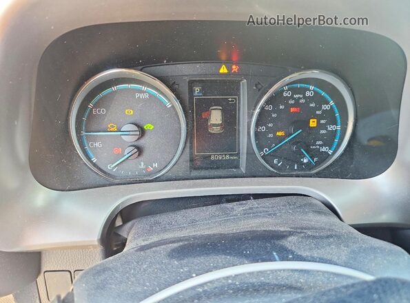 JTMRJREV8JD183560 2018 TOYOTA RAV4 White Սարքավորումների վահանակի տեսք