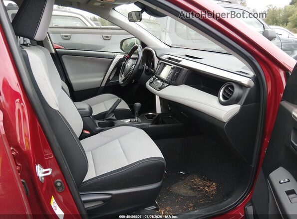 JTMRJREV8JD238556 2018 TOYOTA RAV4 HYBRID Red Vista interior delantera