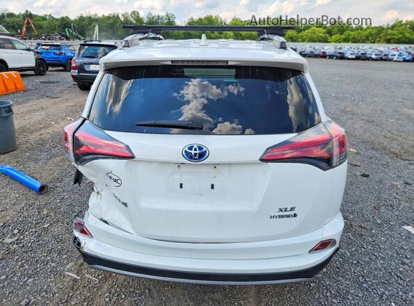 JTMRJREV9HD095420 2017 TOYOTA RAV4 White Հետևի տեսք