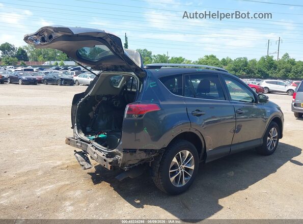 JTMRJREVXHD074477 2017 TOYOTA RAV4 HYBRID Gray Задня права чверть