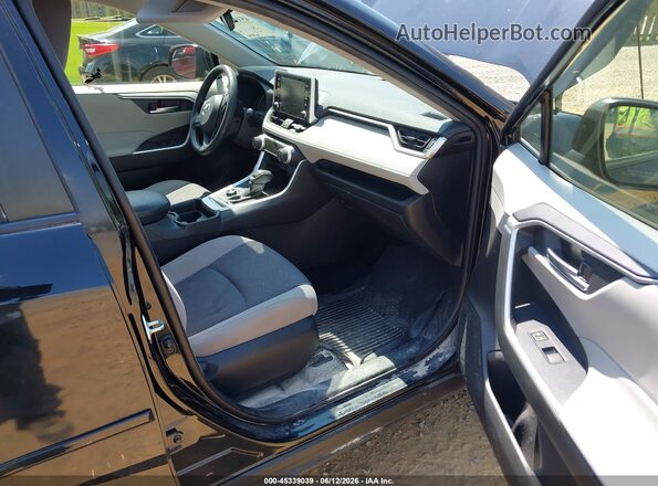JTMRWRFV0LD072441 2020 TOYOTA RAV4 HYBRID Black Front interior view