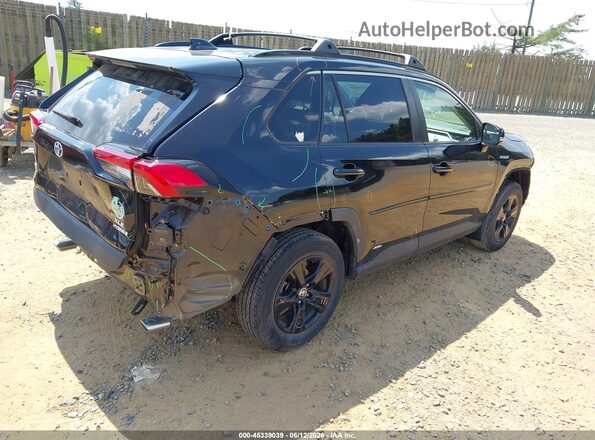 JTMRWRFV0LD072441 2020 TOYOTA RAV4 HYBRID Black Rear right