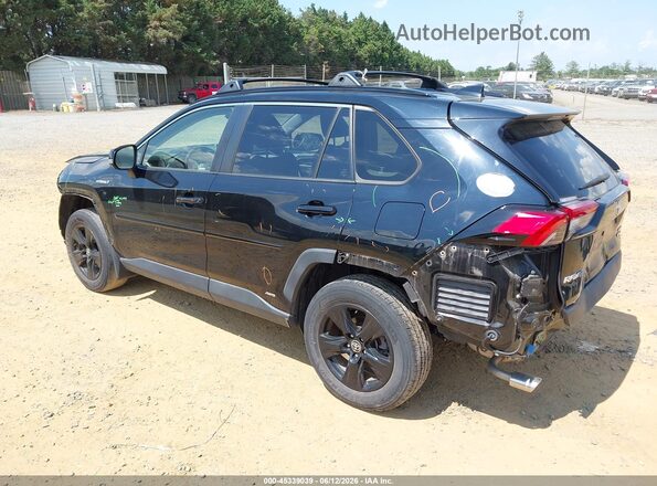 JTMRWRFV0LD072441 2020 TOYOTA RAV4 HYBRID Black Rear left