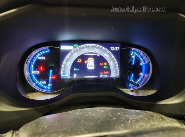 JTMRWRFV0PD182699 2023 TOYOTA RAV4 Gray Widok zestawu wskaźników