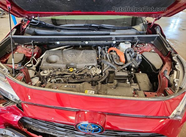 JTMRWRFV0PD194710 2023 TOYOTA RAV4 Red Vista interior trasera