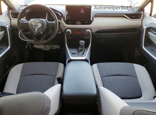 JTMRWRFV0RJ058355 2024 TOYOTA RAV4 Gray წინა პანელის ხედი