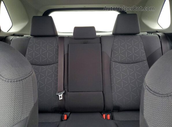 JTMRWRFV1KD012859 2019 TOYOTA RAV4 White Vista de los asientos traseros