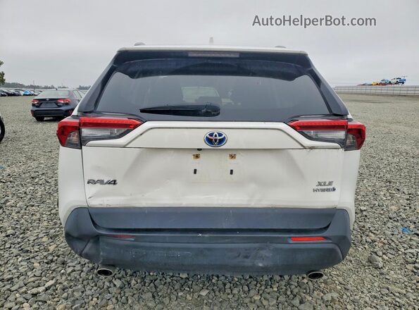 JTMRWRFV1KD012859 2019 TOYOTA RAV4 White Vista trasera