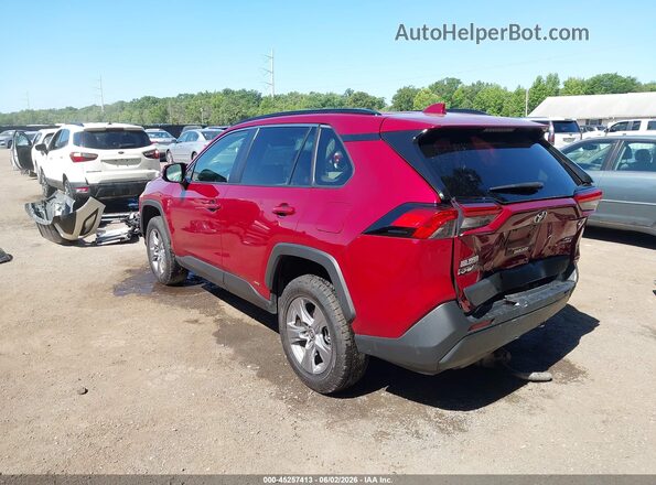 JTMRWRFV1RD237910 2024 TOYOTA RAV4 HYBRID Red Tył lewy