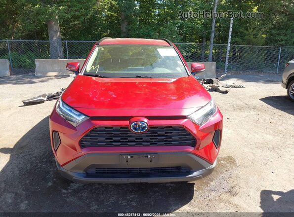 JTMRWRFV1RD237910 2024 TOYOTA RAV4 HYBRID Red Widok zestawu wskaźników
