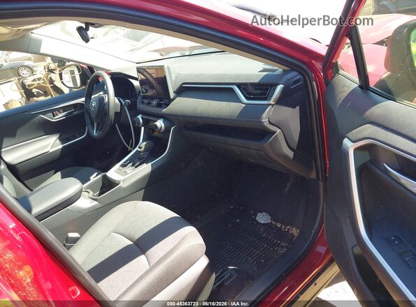 JTMRWRFV1SD339147 2025 TOYOTA RAV4 HYBRID Red Front interior view