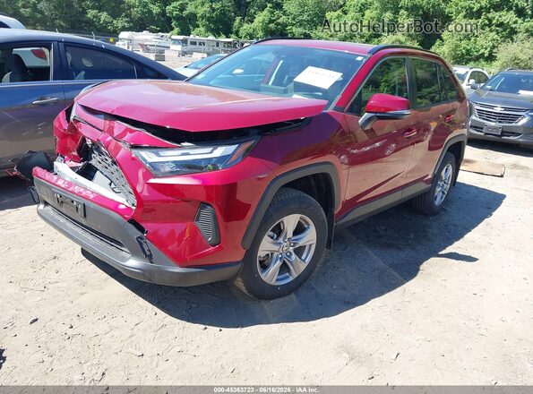JTMRWRFV1SD339147 2025 TOYOTA RAV4 HYBRID Red Front left