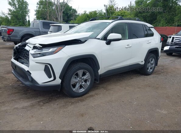 JTMRWRFV1SD342887 2025 TOYOTA RAV4 HYBRID White Przód lewy