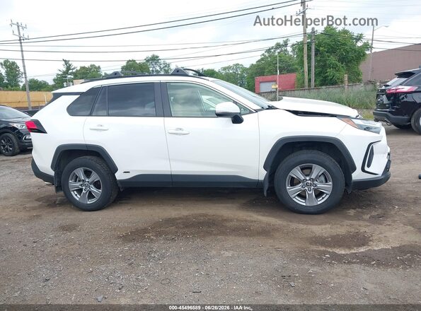 JTMRWRFV1SD342887 2025 TOYOTA RAV4 HYBRID White Widok wnętrza z tyłu