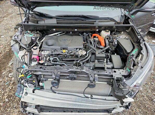 JTMRWRFV1SJ071055 2025 TOYOTA RAV4 Gray Vista del compartimento del motor