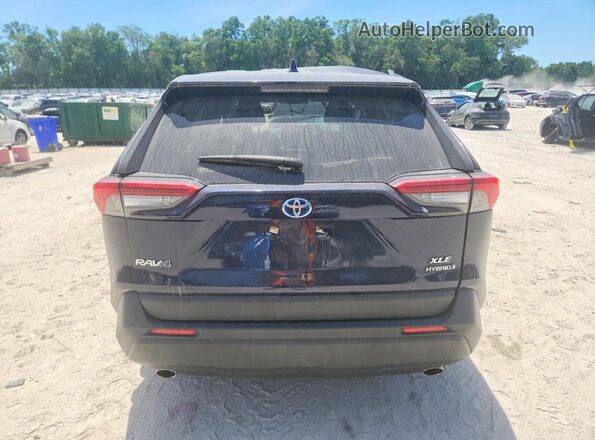 JTMRWRFV2LD067077 2020 TOYOTA RAV4 Blue Rear view
