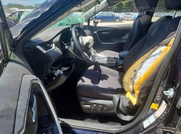 JTMRWRFV2LD067077 2020 TOYOTA RAV4 Blue Front interior view