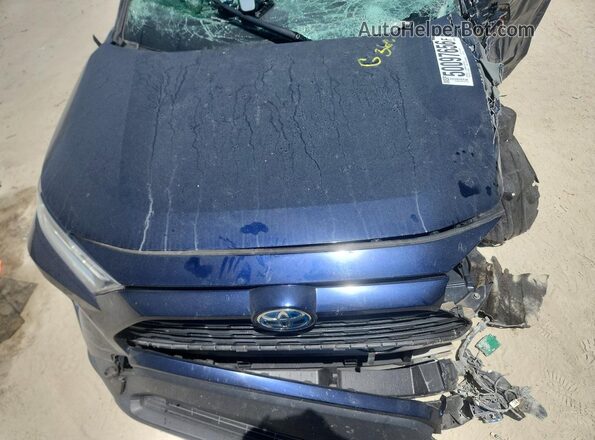 JTMRWRFV2LD067077 2020 TOYOTA RAV4 Blue Engine compartment view