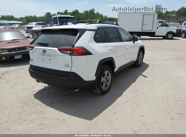 JTMRWRFV2RD243229 2024 TOYOTA RAV4 HYBRID Белый Задняя правая четверть