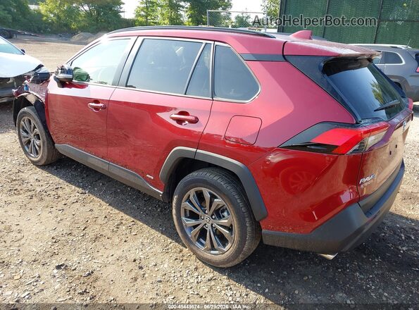 JTMRWRFV2SD315410 2025 TOYOTA RAV4 HYBRID Red Rear left