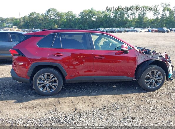 JTMRWRFV2SD315410 2025 TOYOTA RAV4 HYBRID Red Rear interior view