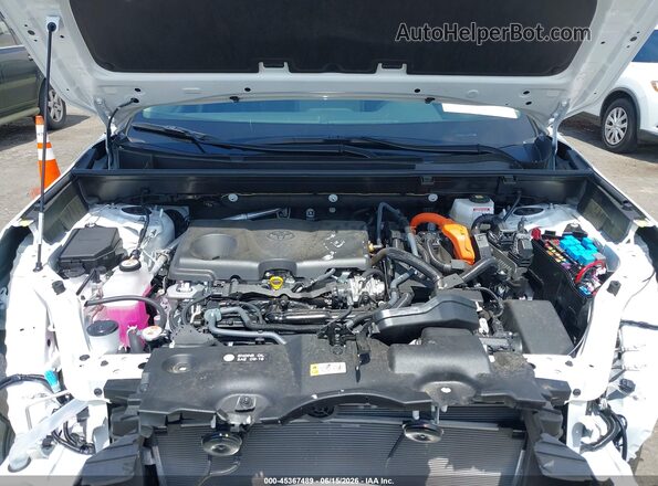 JTMRWRFV2SD336080 2025 TOYOTA RAV4 HYBRID White Widok z tyłu
