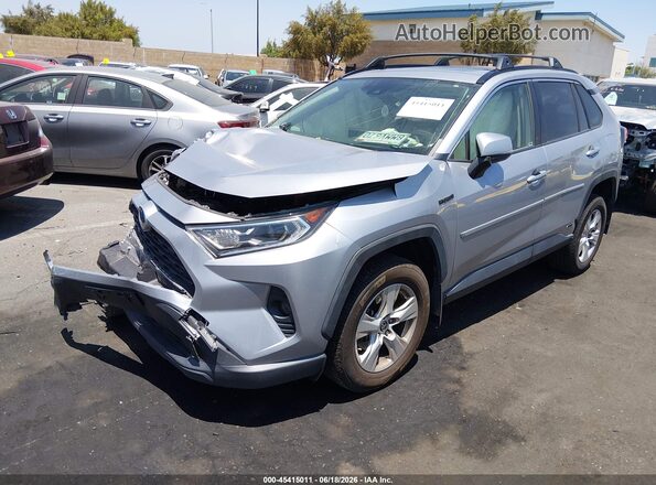JTMRWRFV3KD038573 2019 TOYOTA RAV4 HYBRID Silver Панорамний вид салону 360°