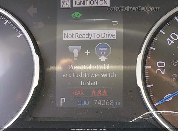 JTMRWRFV3KD038573 2019 TOYOTA RAV4 HYBRID Silver 