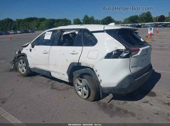 JTMRWRFV3MD125540 2021 TOYOTA RAV4 HYBRID Белый Задняя левая четверть