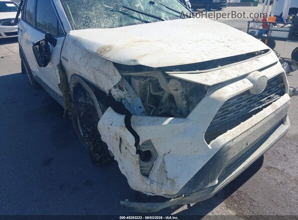 JTMRWRFV3MD125540 2021 TOYOTA RAV4 HYBRID Белый Вид спереди