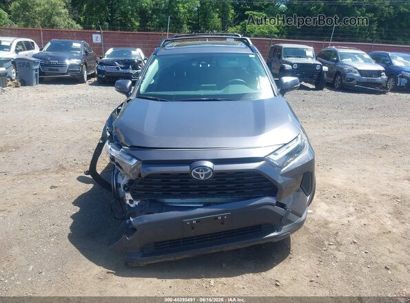 JTMRWRFV3RJ061668 2024 TOYOTA RAV4 HYBRID Gray Widok zestawu wskaźników