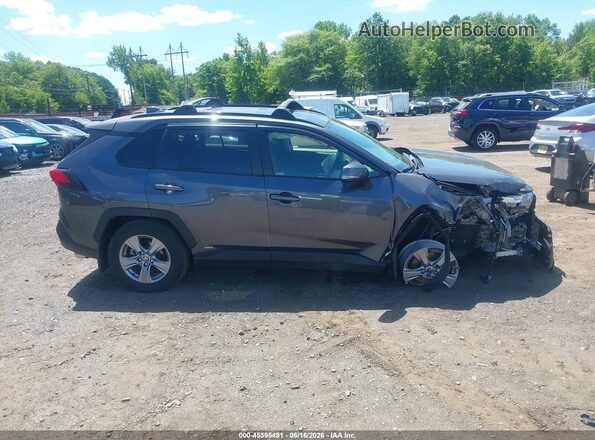 JTMRWRFV3RJ061668 2024 TOYOTA RAV4 HYBRID Gray Widok wnętrza z tyłu