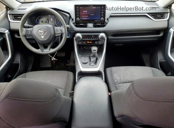 JTMRWRFV4KD014282 2019 TOYOTA RAV4 Gray Widok deski rozdzielczej