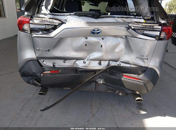 JTMRWRFV4KD016033 2019 TOYOTA RAV4 HYBRID Серебряный Вид спереди