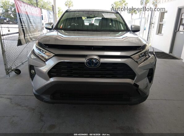 JTMRWRFV4KD016033 2019 TOYOTA RAV4 HYBRID Серебряный Вид щитка приборов