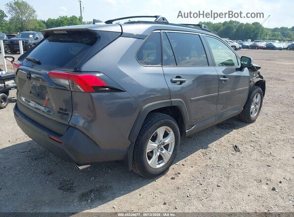 JTMRWRFV4KD030899 2019 TOYOTA RAV4 HYBRID Gray Задня права чверть