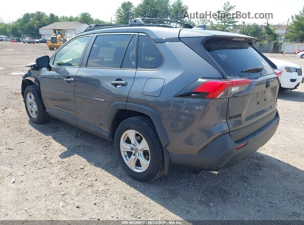 JTMRWRFV4KD030899 2019 TOYOTA RAV4 HYBRID Gray Задня ліва чверть
