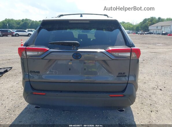 JTMRWRFV4KD030899 2019 TOYOTA RAV4 HYBRID Gray 